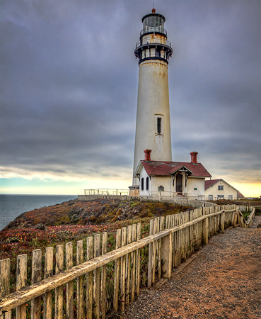 Pigeon Point Lighthouse at Late Light